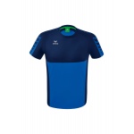 Erima Sport T-shirt Six Wings (100% Polyester, quick-drying, comfortable feel) royal blue/navy blue Men